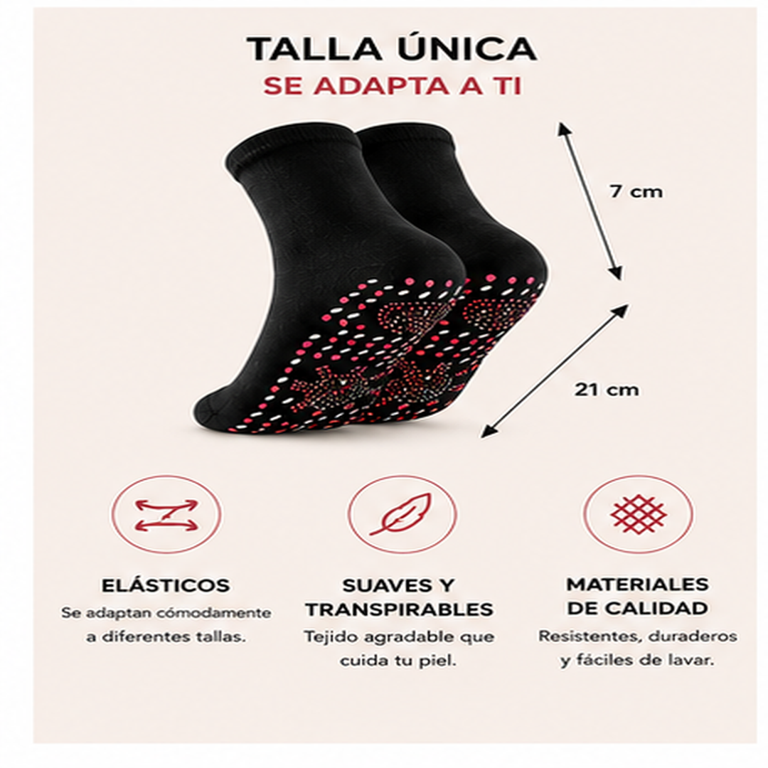 Calcetines Autocalentables de Turmalina