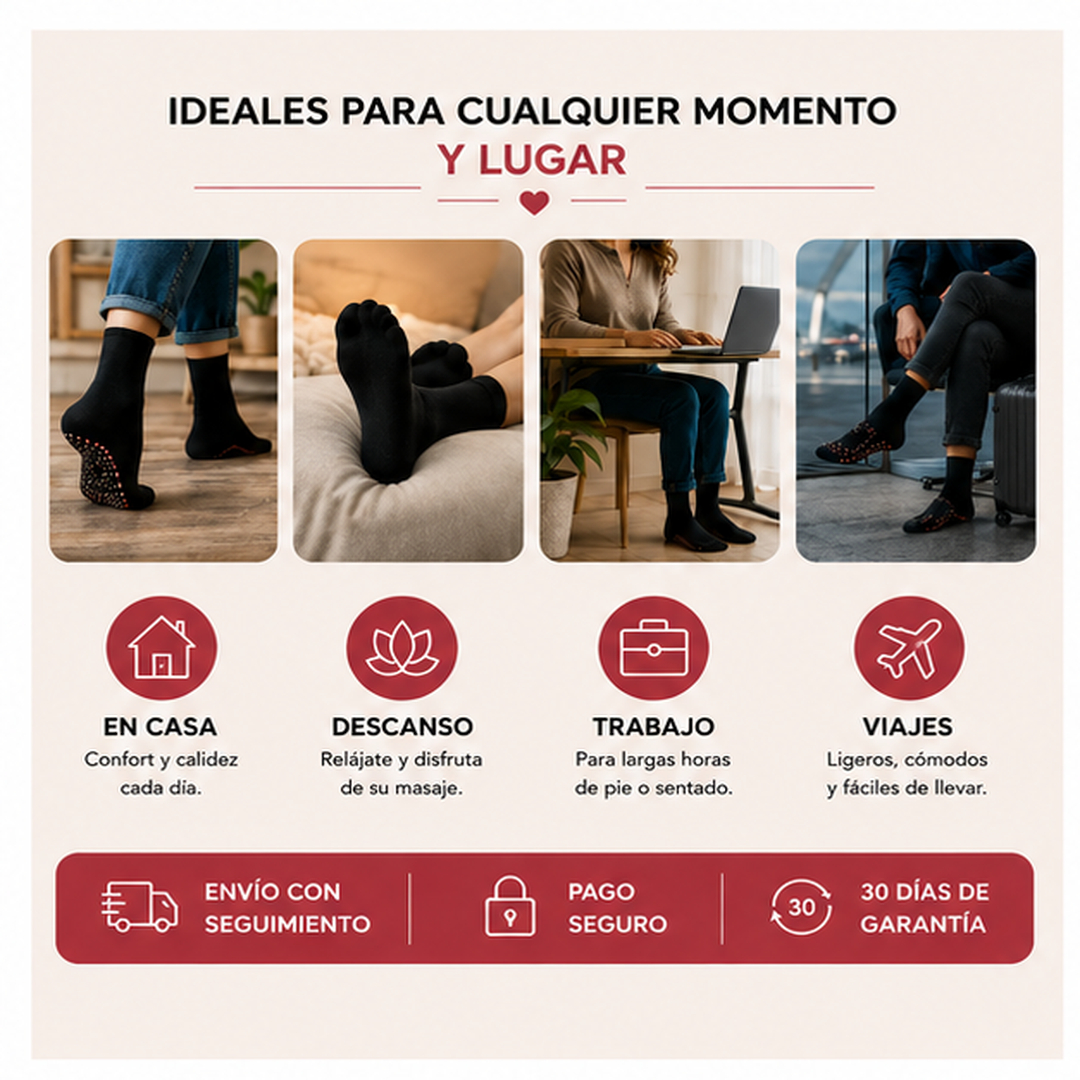 Calcetines Autocalentables de Turmalina